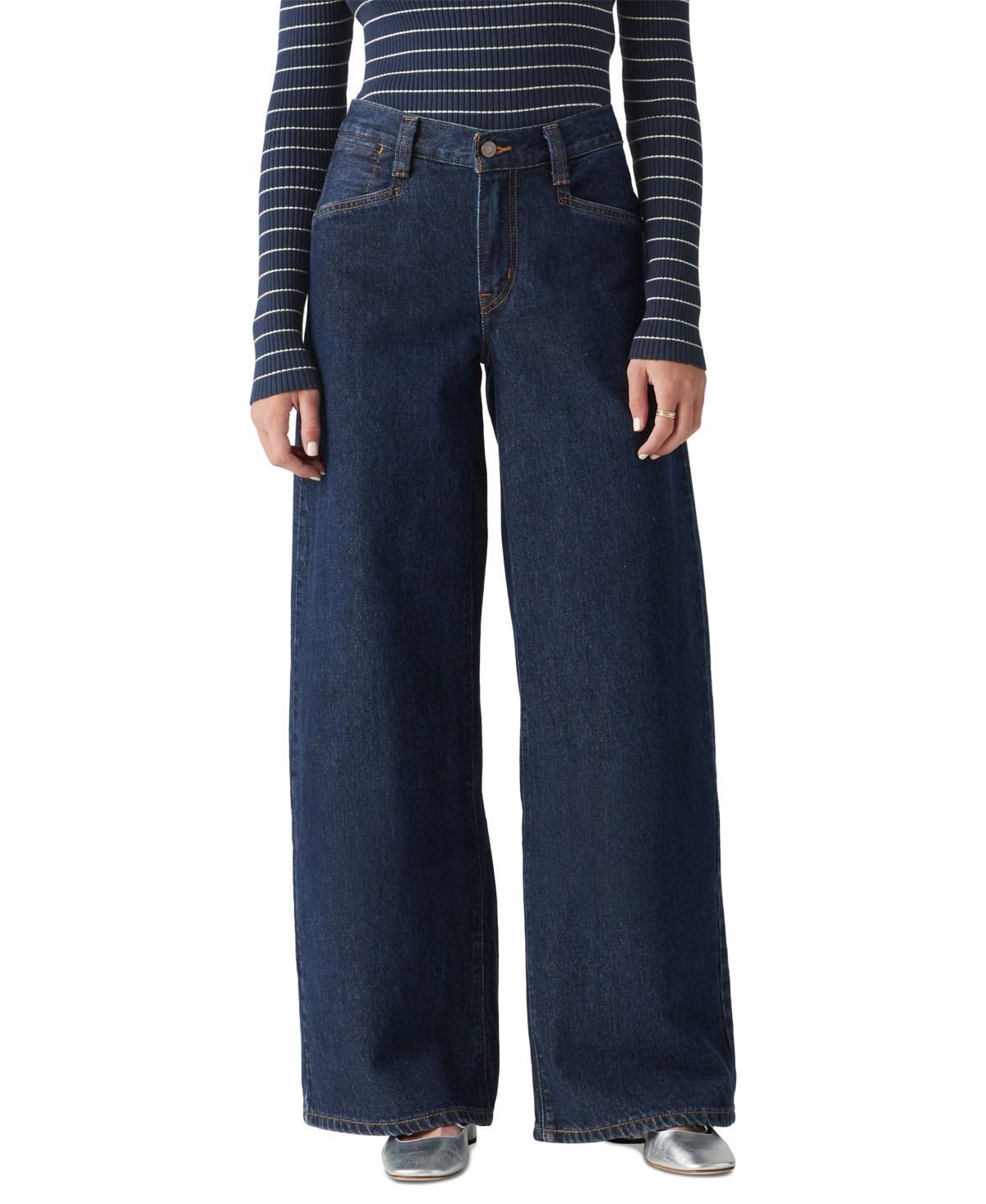 Levi's Women's '94 Baggy Wide-Leg Relaxed-Fit Denim Jeans - Shaded View | Macy's