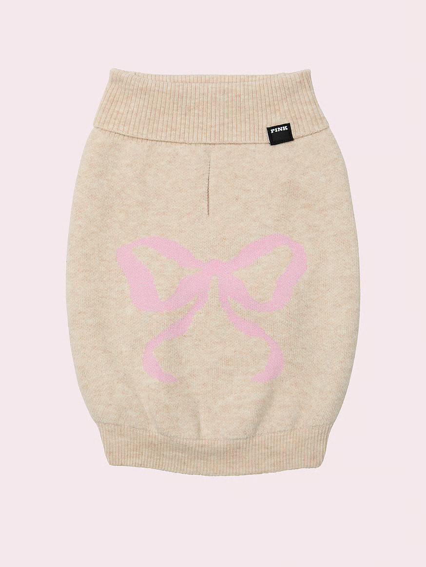Buy PINK x LoveShackFancy Pet Sweater, Vs Natural Heather - Order Toys & Games online - PINK US | Victoria's Secret (US / CA )