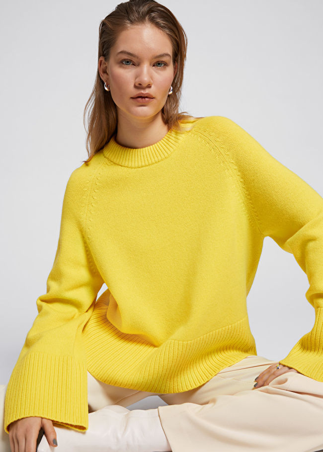 Oversized Raglan Sleeve Sweater | & Other Stories US