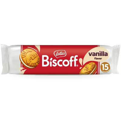 Biscoff Sandwich Vanilla Cream Cookies - 5.29oz/15ct | Target