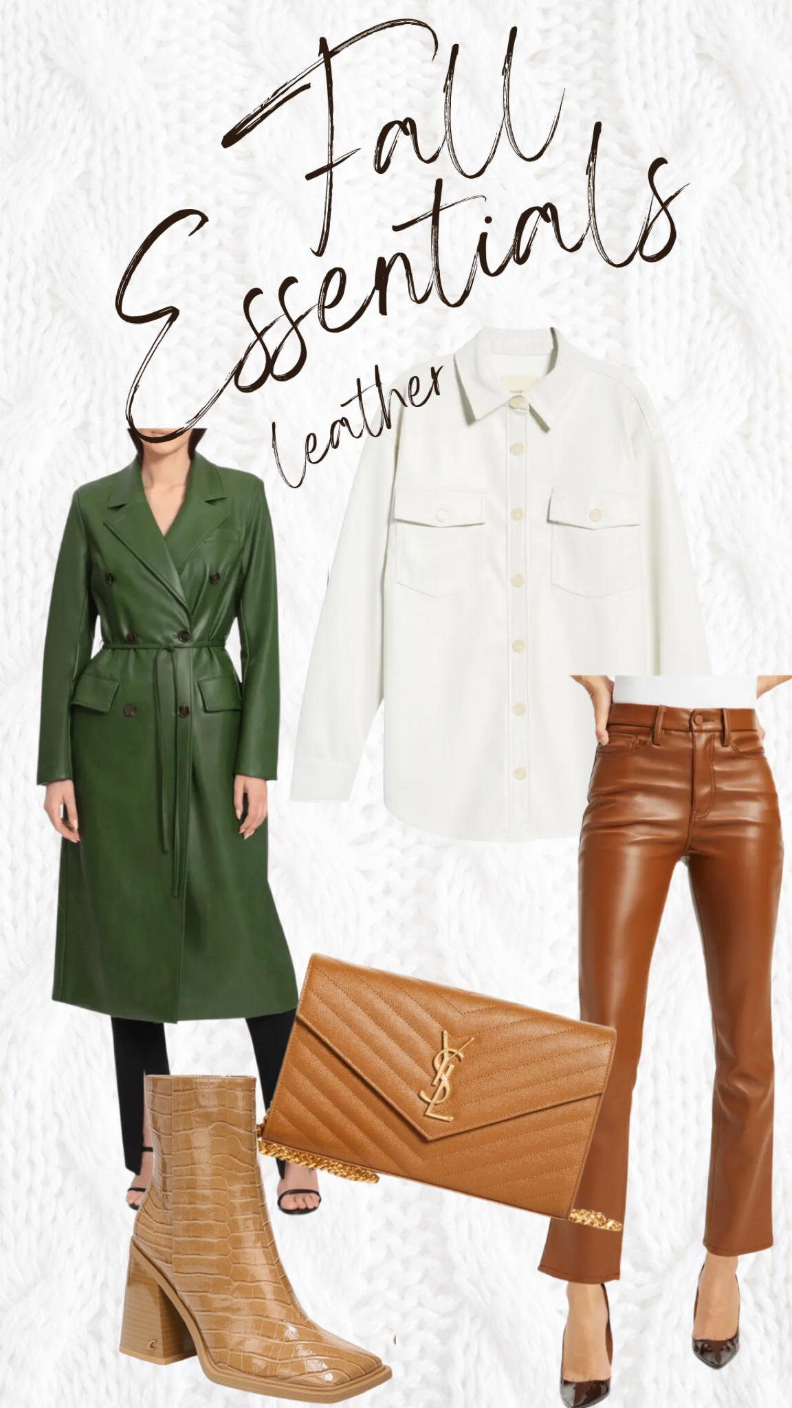 Fall essentials, leather outfits for fall 

#LTKunder100 #LTKshoecrush #LTKstyletip