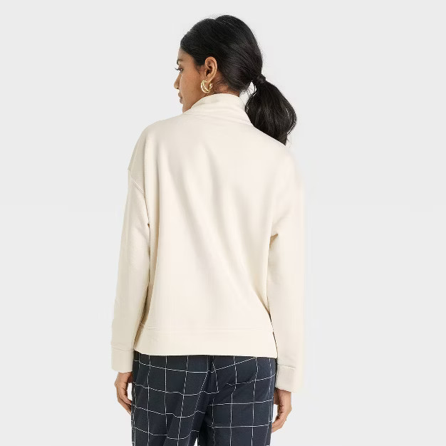 Women's Quarter Zip Sweatshirt - A New Day™ | Target