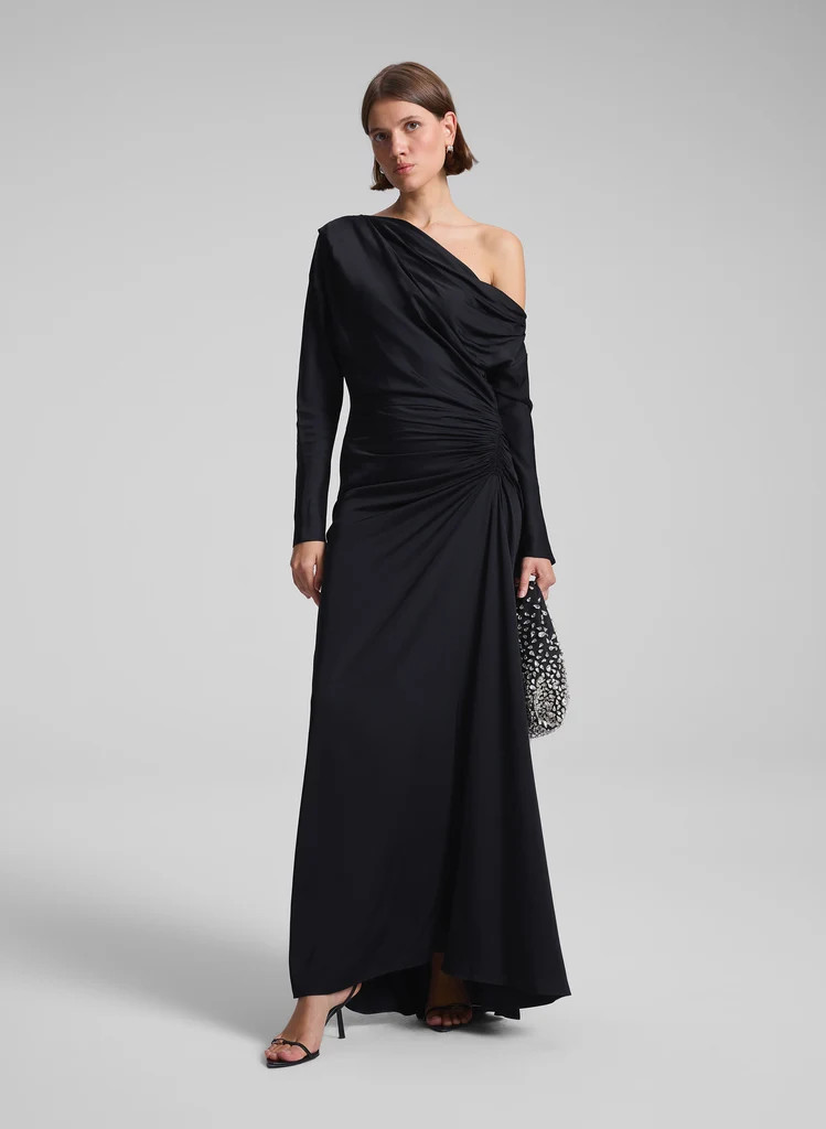 Piper Satin Gown | A.L.C