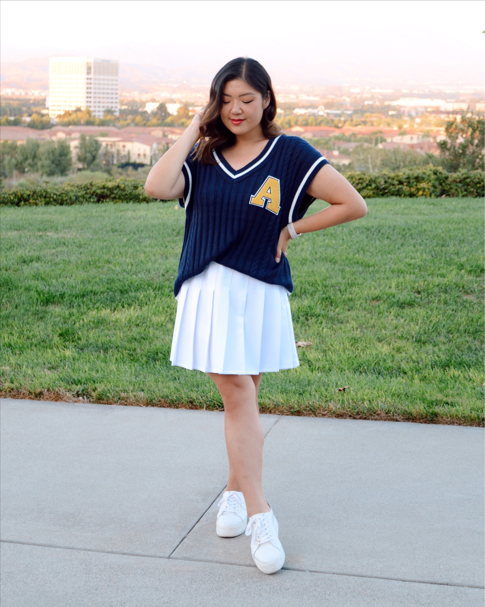 Back to school vibes but cuter than anything I would have worn in high school 🥲 

#LTKsalealert #LTKcurves #LTKunder50