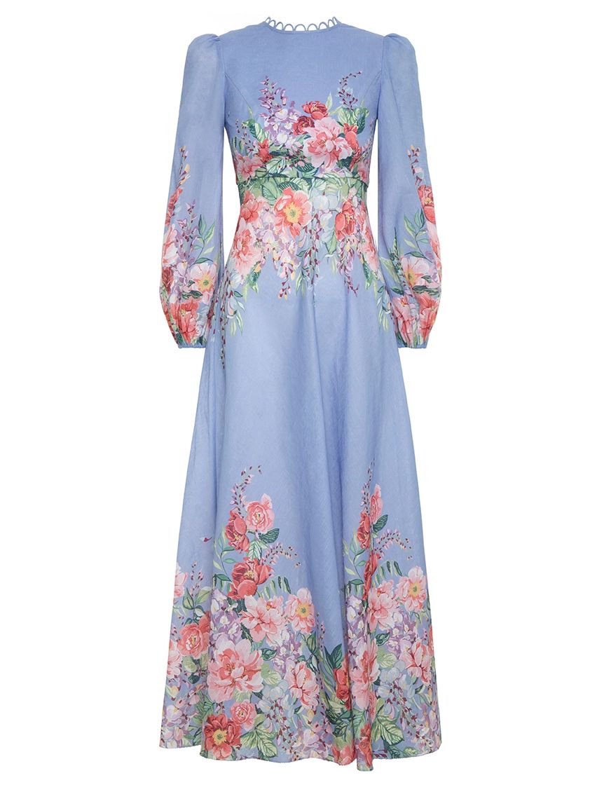 Bellitude Floral Long Dress | ZIMMERMANN (APAC)