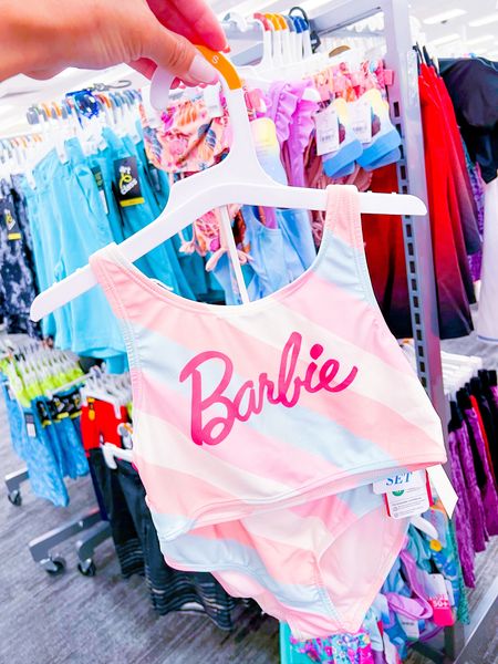 Girls Barbie Striped Pink, White, Blue Bikini Set #target #targetgirls #targetfashion #targetswim #targetkids #barbie #barbieswim

#LTKSwim #LTKKids #LTKFamily