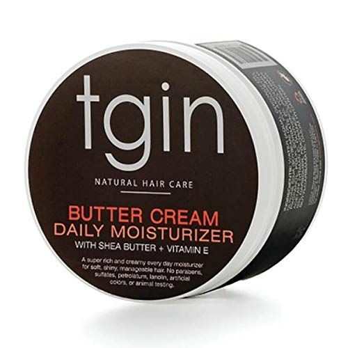 tgin Butter Cream Daily Moisturizer For Natural Hair - Dry Hair - Curly Hair - 12 Oz | Amazon (US)