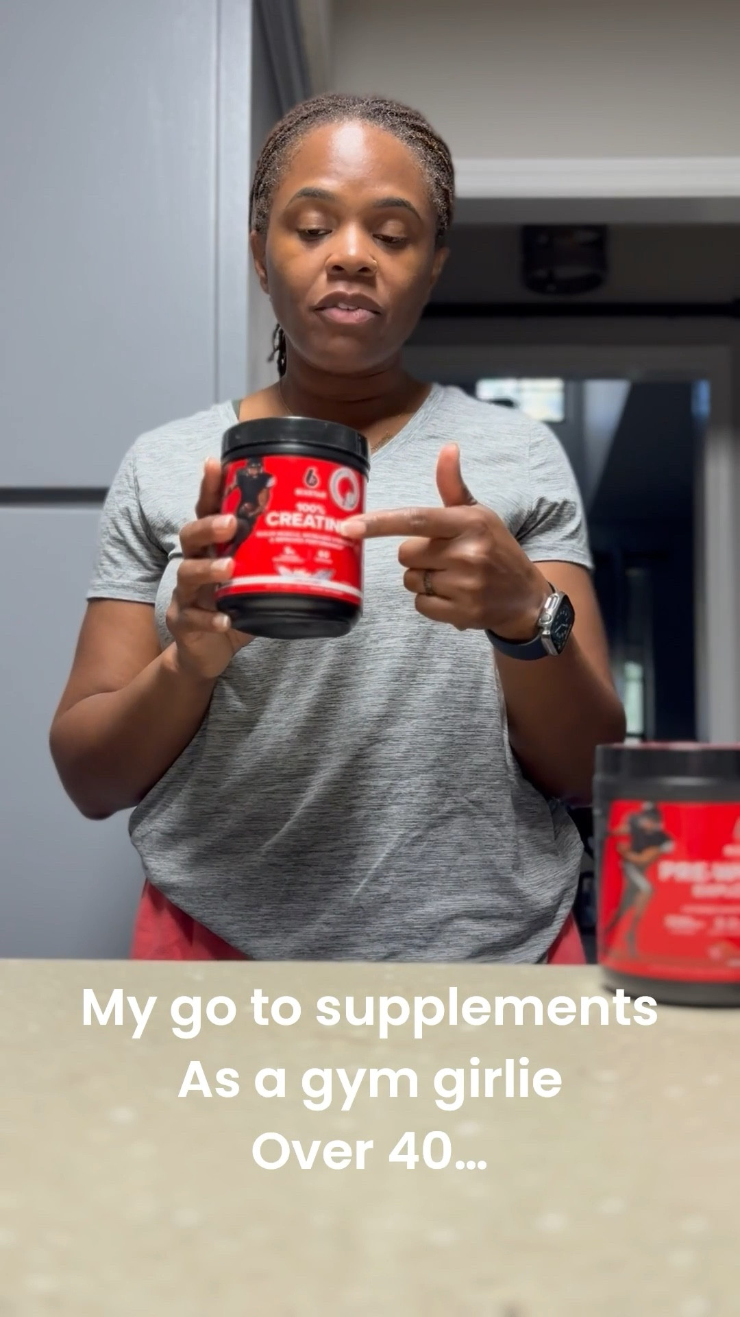 My go to supplements as a women over 40 in my gym era. #Sixstar pre workout and creatinine. Love the energy and mild definition I’m getting my using these products. No bloat or stomach issues.

#LTKActive #LTKOver40