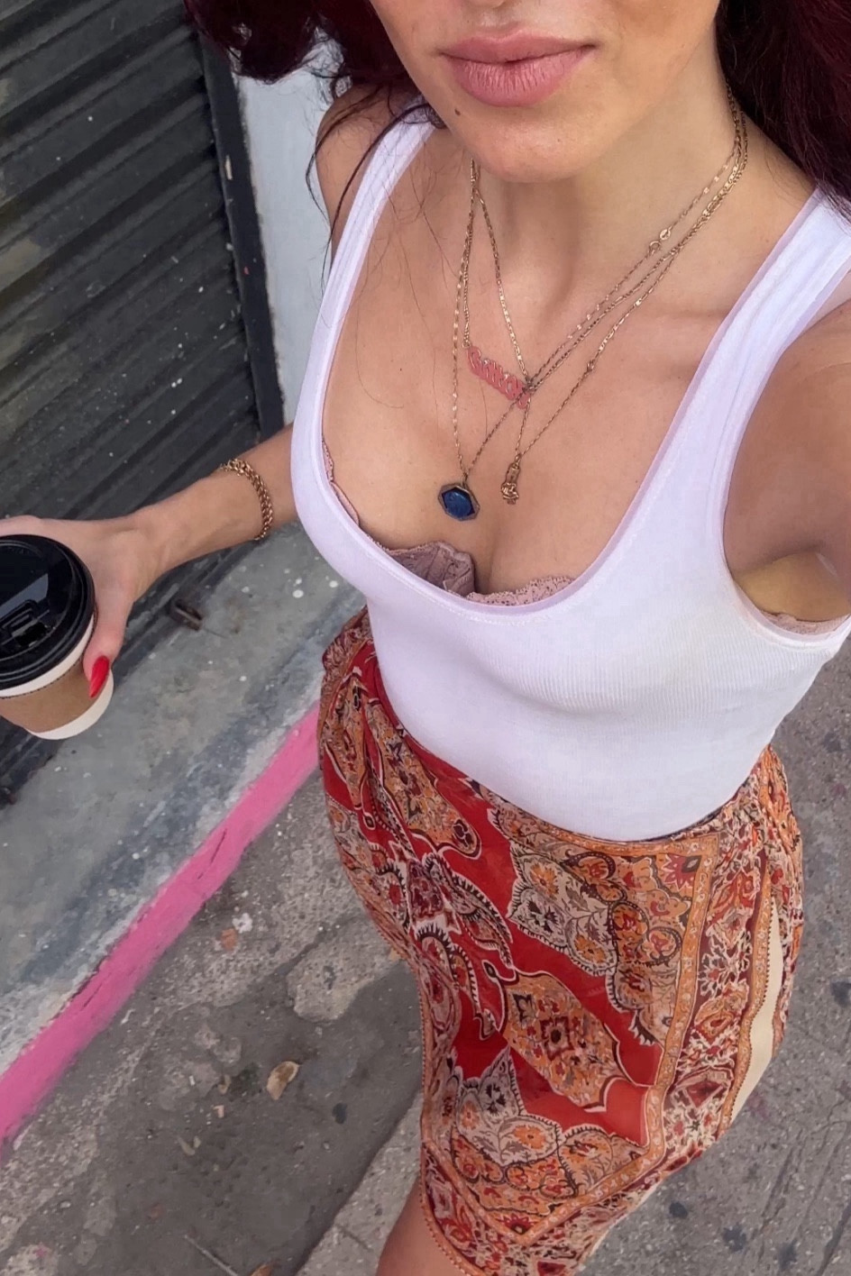 wearing vintage emanuel ungaro wrap skirt 🪭

#LTKstyletip #LTKfindsunder100