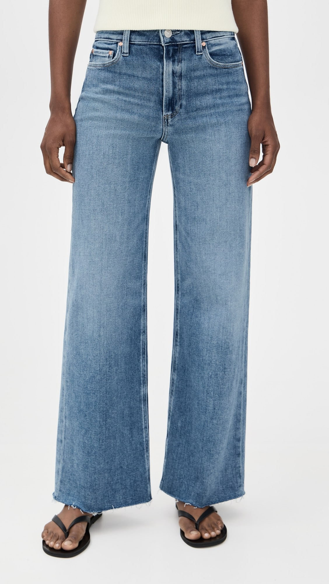 Anessa 31" Jeans with Raw Hem | Shopbop