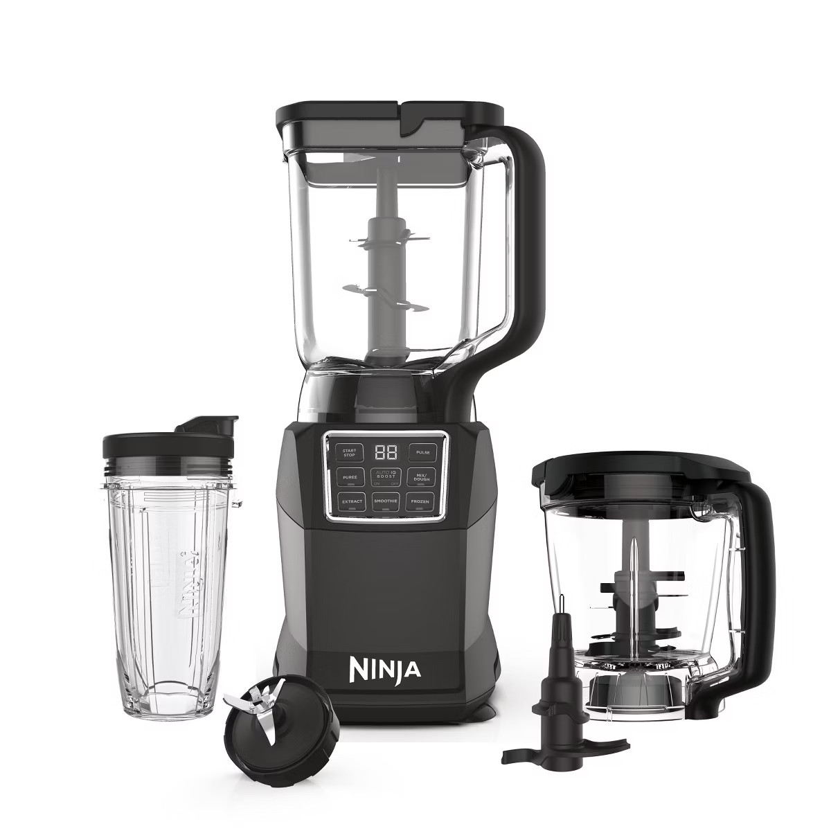 Ninja Kitchen System with Auto IQ Boost and 7-Speed Blender: Food Processor, 72 oz Capacity, Stai... | Target