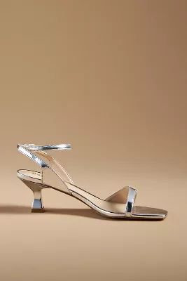 Maeve Square-Toe Kitten Heels | Anthropologie (US)