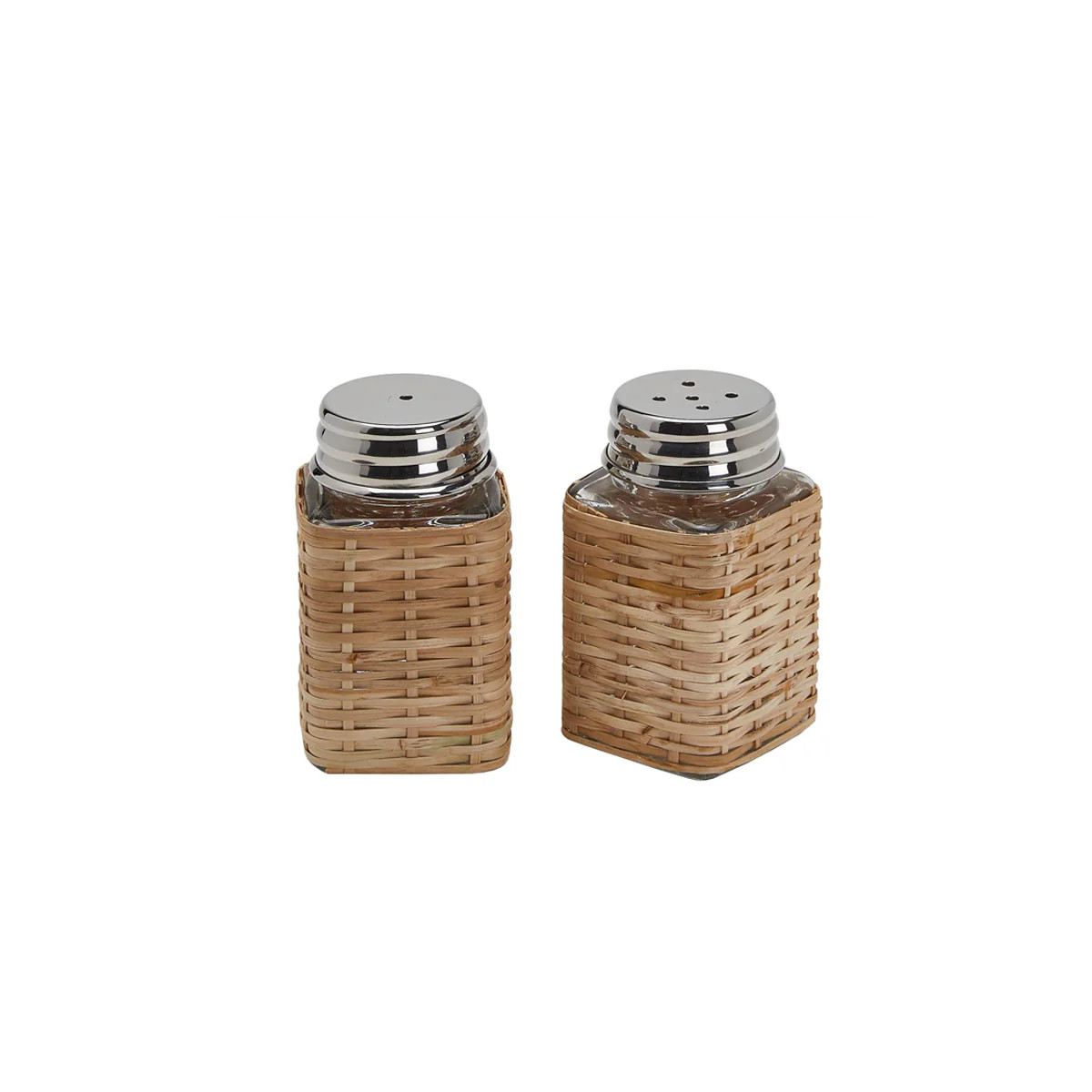 Rattan Salt & Pepper Shakers | Tuesday Made