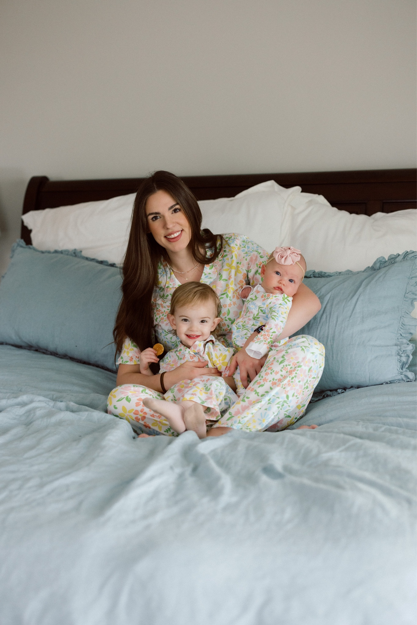Mommy and me matching floral pajamas with baby and toddler. Girl mom 

#LTKkids #LTKfit #LTKbaby