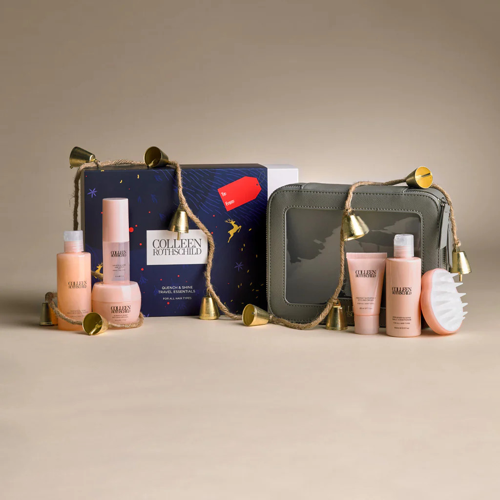 Quench & Shine Travel Hair Essentials Set | Colleen Rothschild Beauty