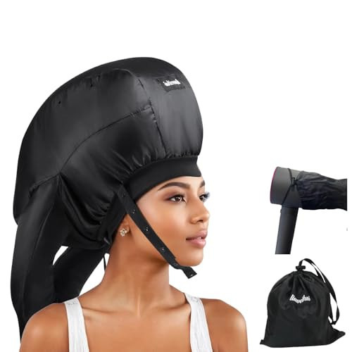 Large Bonnet Hooded Dryer Diffuser Attachment, Ideal Hair Diffuser for Curly Hair， Your Ultimate Solution - Spacious Capacity Blow Dryer Cap for Rapid Styling of Curls | Amazon (US)