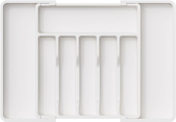 Lifewit Silverware Drawer Organizer, Expandable Utensil Tray for Kitchen, BPA Free Flatware and C... | Amazon (US)
