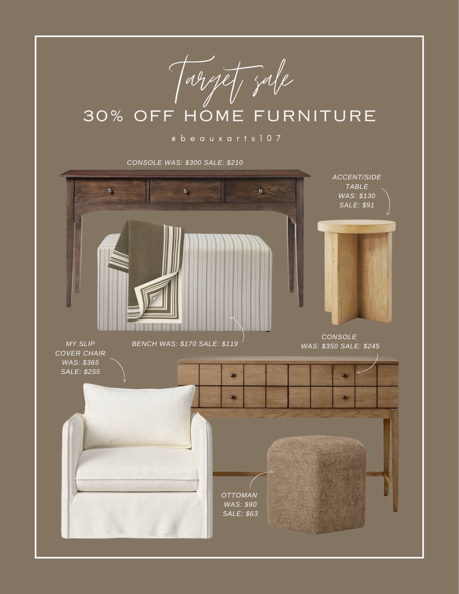 Save 30% pff beautiful furniture for the target circle day sale!! 

#LTKSummerSales #LTKHome #LTKSaleAlert