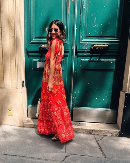 Wearing a small in this red maxi! Also linked a bunch of other maxis here, mine is sold out in a few sizes.

#LTKStyleTip #LTKFindsUnder50 #LTKTravel