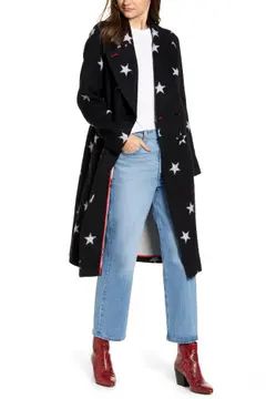 Star Double Face Trench Coat | Nordstrom