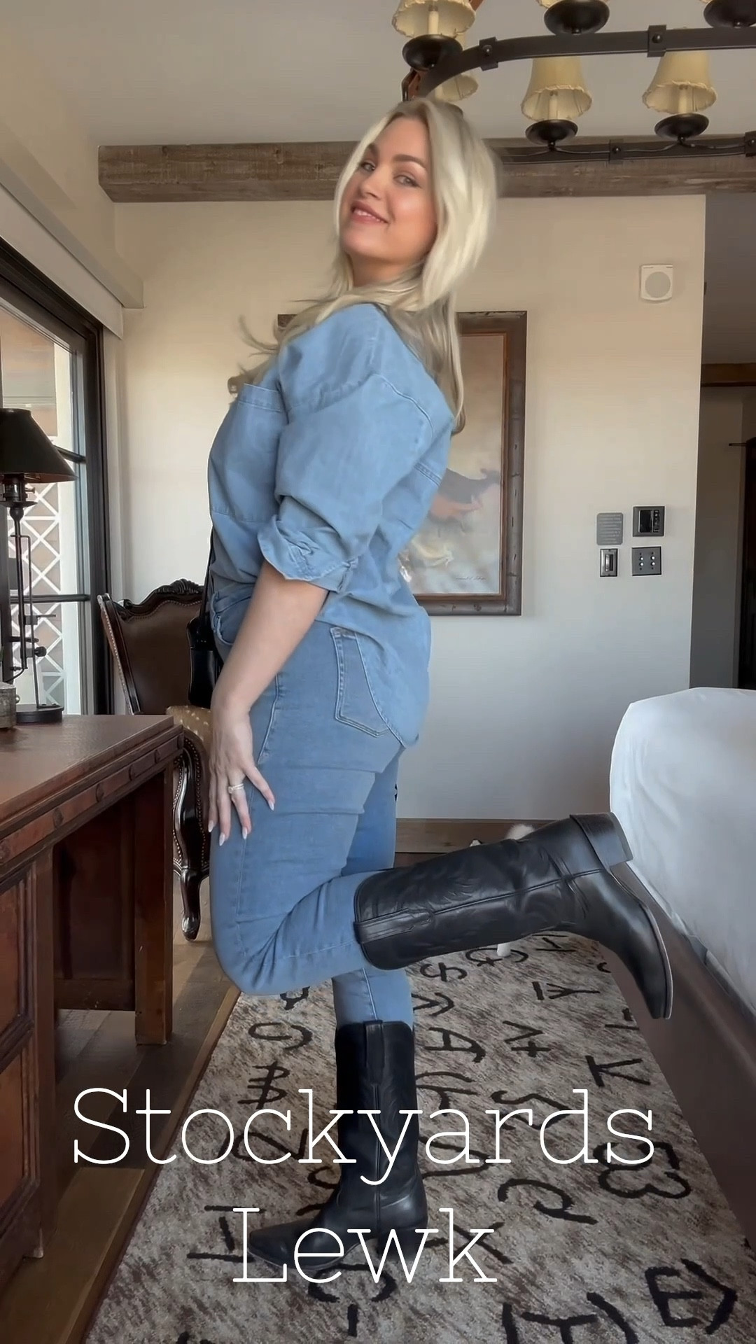 stockyards lewk, but make it not costume-y. 