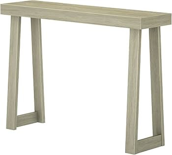 Plank+Beam Solid Wood Console Table, 46.25 Inch, Sofa Table, Narrow Entryway Table for Hallway, B... | Amazon (US)