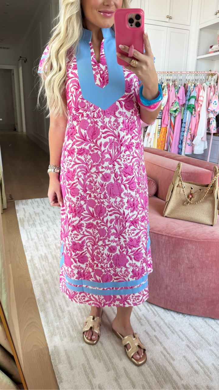 Amazon printed tunic, perfect for spring break 

#LTKootd