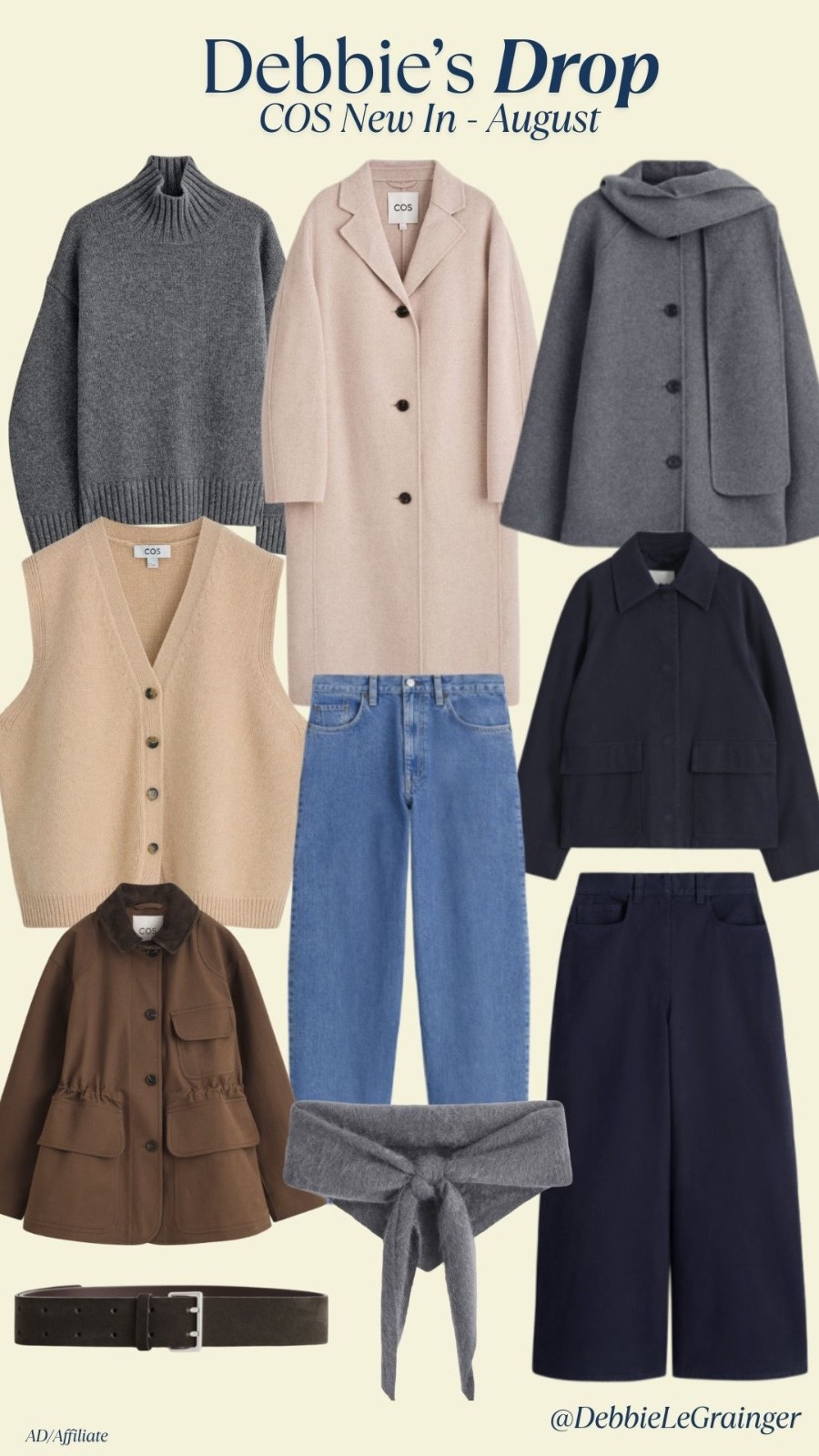 Some fantastic knitwear and designer looking jackets at COS this month. 

#LTKsummer #LTKuk #LTKautumn