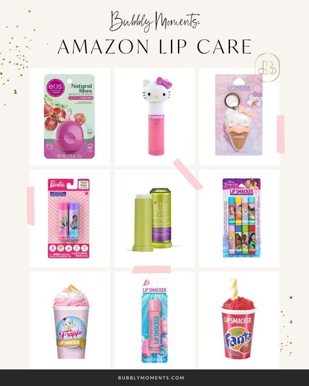 Discover the cutest and most effective lip care products on Amazon! From EOS to Lip Smacker, these adorable balms will keep your lips smooth and hydrated. Perfect for every age and taste! #LipCare #LipBalm #AmazonBeauty #BeautyEssentials #LipSmacker #EOS #HelloKitty #DisneyPrincess #BeautyFinds #AmazonMustHaves #LTKBeauty #LTKFinds #LTKSaleAlert #LipBalmAddict #CuteLipBalms #SmoothLips

#LTKStyleTip #LTKBeauty #LTKWorkwear