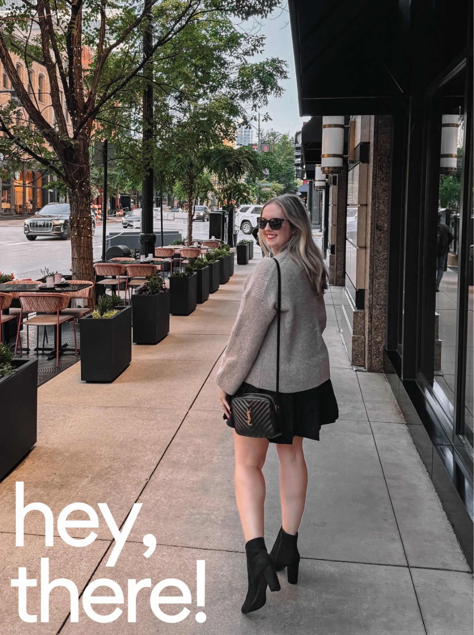 welcome! 👋🏻♥️
my name is ashley burk; i’ve been sharing curated, styled content since 2016 and i love sharing a good discount, because who wants to pay full price? 💯

i’m a wife, girl mom and a fur baby from the midwest with slightly bougie style on an everyday budget. 💁🏼‍♀️

🛍️ how to shop:
- my “BEST SELLERS” collection has my consistently most popular shopping, updated regularly, so check out the hype there!
- the “Products” tab will show you top trending products.
- Trending posts are LTK-generated recommendations based on fellow shopper interaction, hard data don’t lie!
- Gift Guides are my personal favorites curated for a specific group of people for which you may be shopping, can never have too many ideas, right?

follow me for daily shopping including deals, steals, amazon gadgets, classic preppy style, amazon fashion, target home decor, occasion dresses, amazon home, luxury style, toddler style and more unique finds! 🫶🏻 

———

Preppy fall style that can transform into winter style with a pair of tights.

LOVE my YSL camera bag, it’s easily my favorite handbag I’ve ever owned. It’s the best purse out there. So spacious yet compact and stylish.

The skort is from Amazon and I get SO many compliments! Faux suede heel boots are also Amazon. A black bootie seasonal staple!

#LTKShoeCrush #LTKSeasonal #LTKMidsize