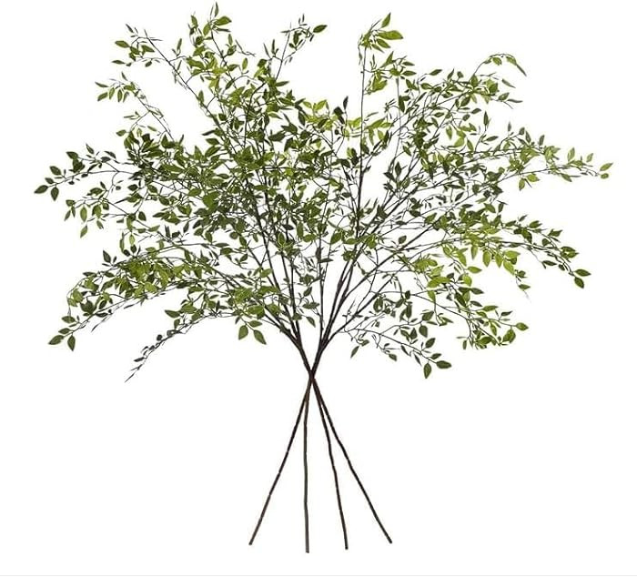 Greenery Stem Vase with Simulated 43.3 inches Stems and Branches Simulated Eucalyptus Leaves for ... | Amazon (US)