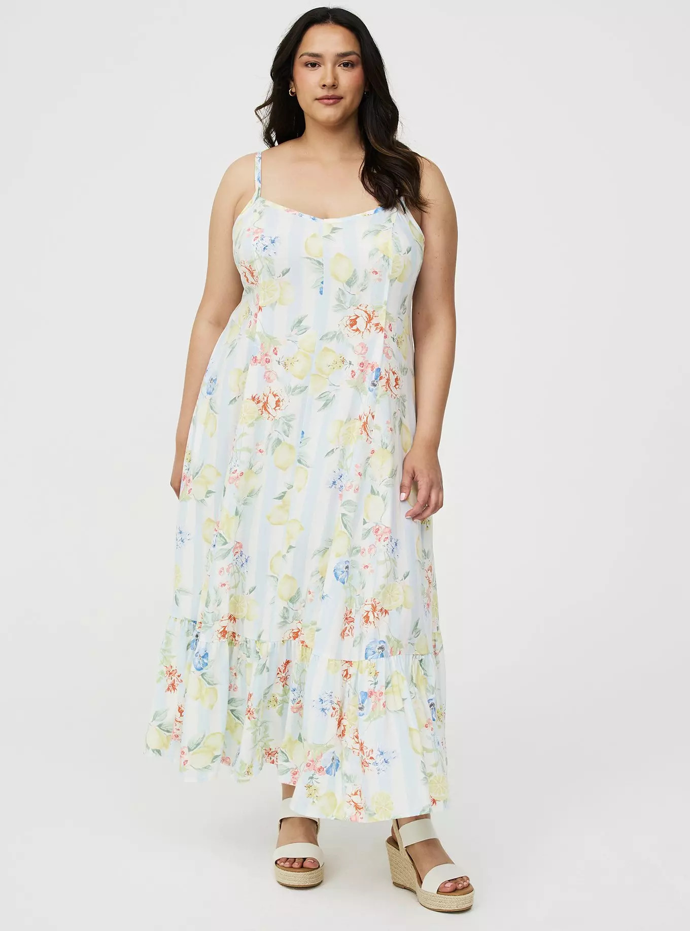 Tiered Trapeze Maxi Dress | Torrid (US & Canada)