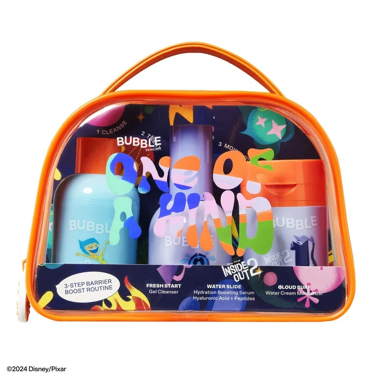 Inside Out 2: One of a Kind 3-Step Barrier Boost Routine, Bubble Skincare, For All Skin Types | Walmart (US)