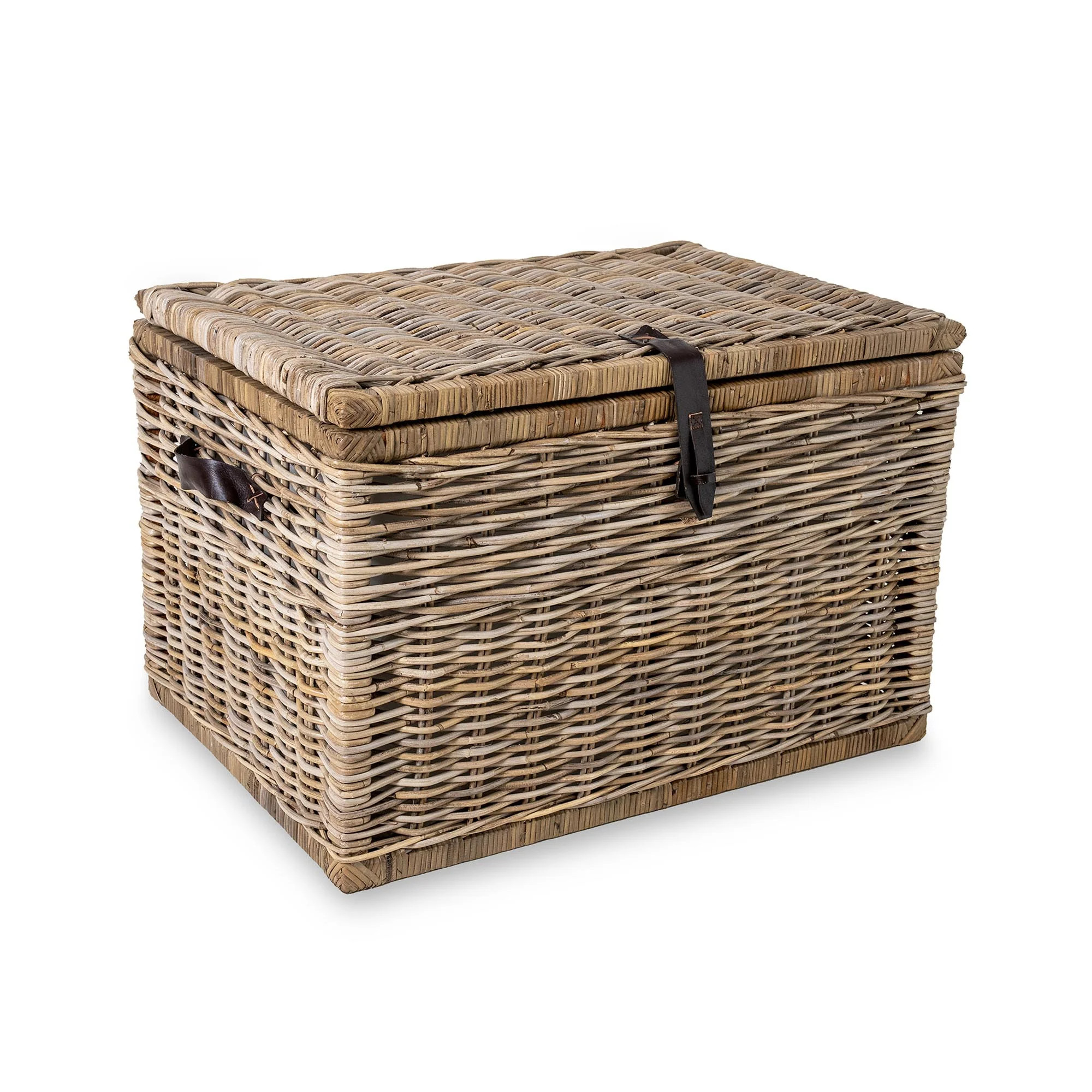 Deep Kubu Wicker Storage Trunk | The Basket Lady