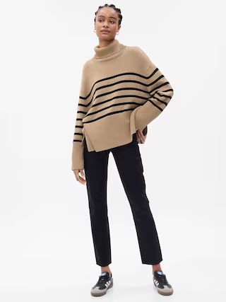 24/7 Split-Hem Turtleneck Sweater | Gap (US)