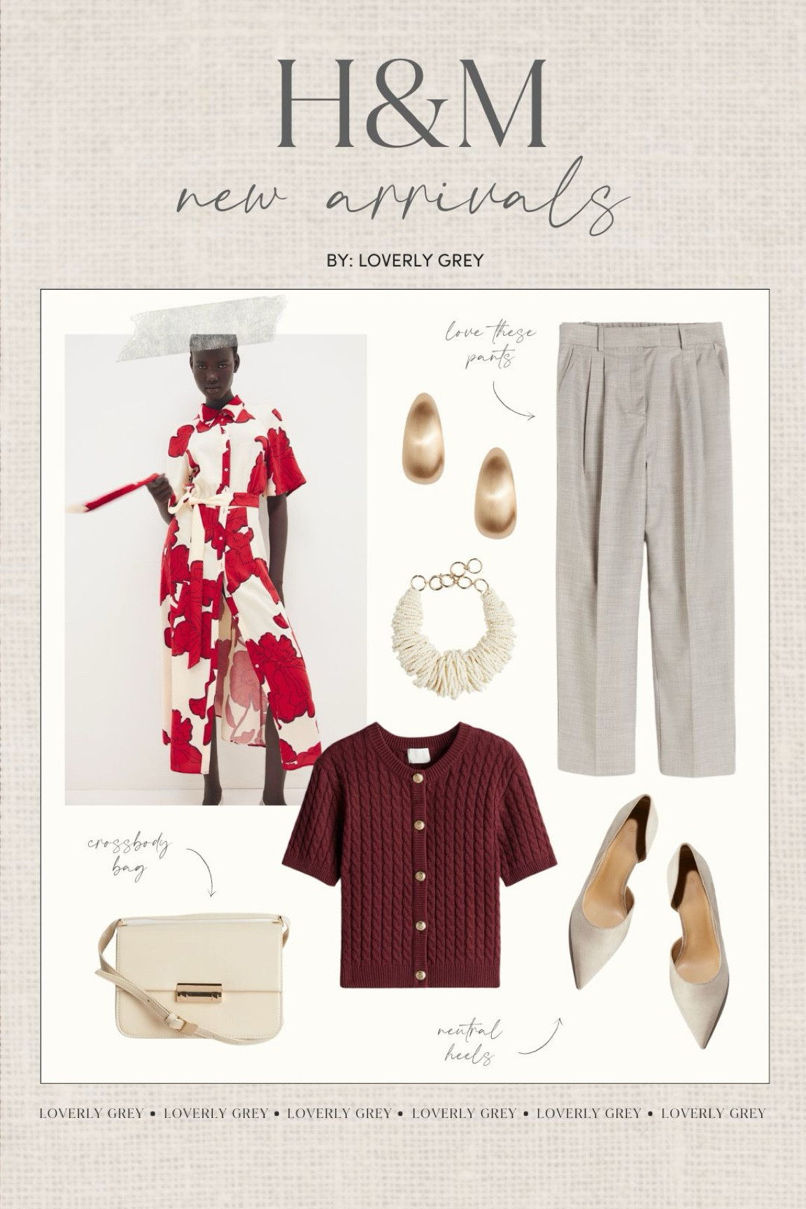 H&M new arrivals. These tapered pants and gold button sweater are great for a fall workwear look. Loverly Grey, new arrivals

#LTKWorkwear #LTKStyleTip #LTKSeasonal