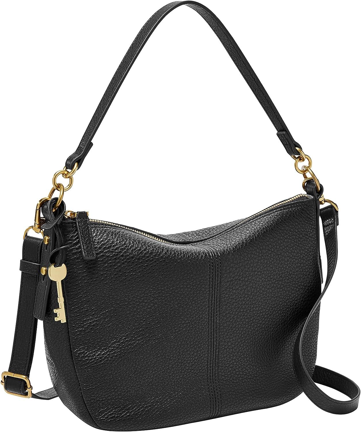 Fossil Women's Jolie Leather Crossbody Purse Handbag | Amazon (US)