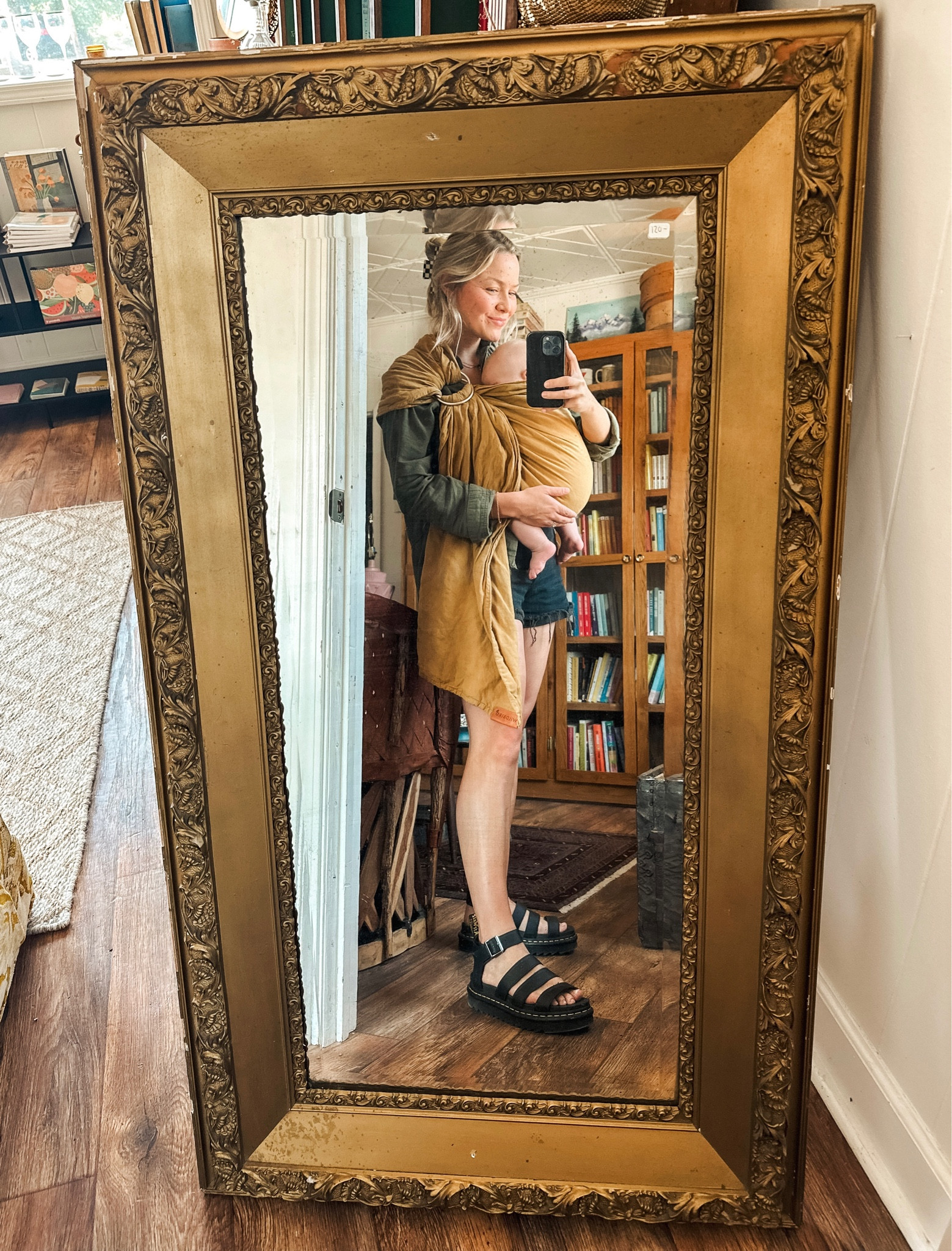 my baby will be 4 months on september 1st!!! 4 months is around the time i stop using the solly baby wrap and begin using the wildbird sling! i will use this thing FOREVER. literally until he is about 2 lol….soooo worth every penny, i promise! #wildbirdsling #babysling #babywearing #LTKbaby