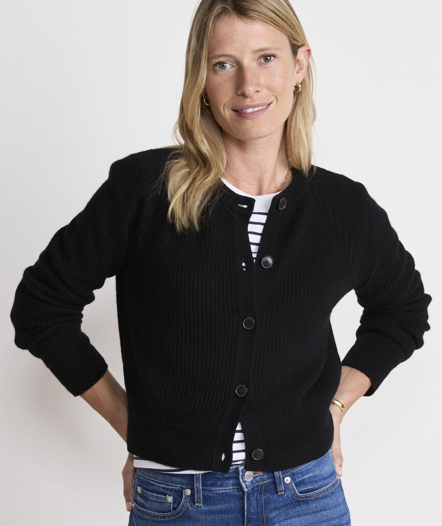 Seaspun Cashmere Cardigan | vineyard vines