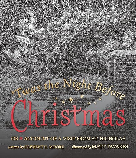 Twas the Night Before Christmas: Or Account of a Visit from St. Nicholas     Hardcover – Pictur... | Amazon (US)