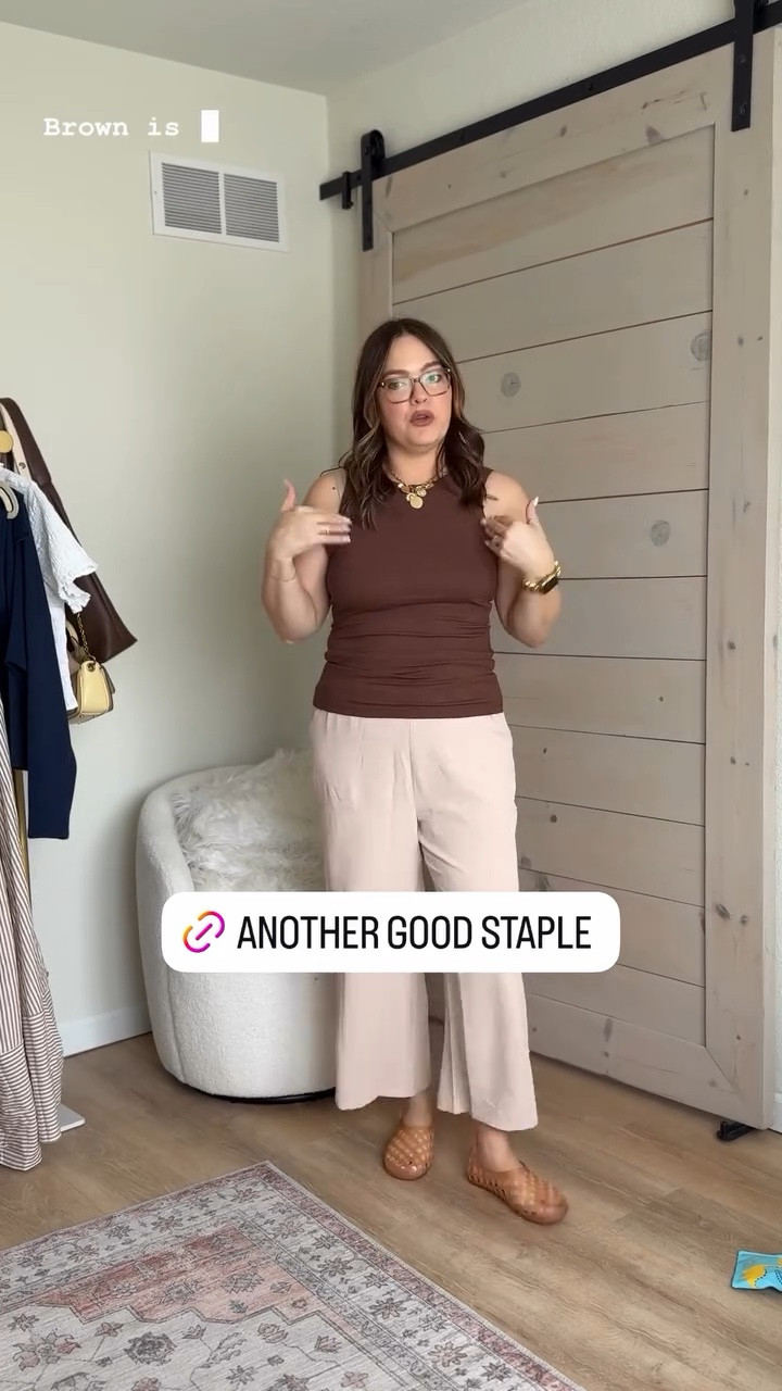 Love this staple ribbed tank top // dress it up or down

#LTKSeasonal #LTKMidsize #LTKootd