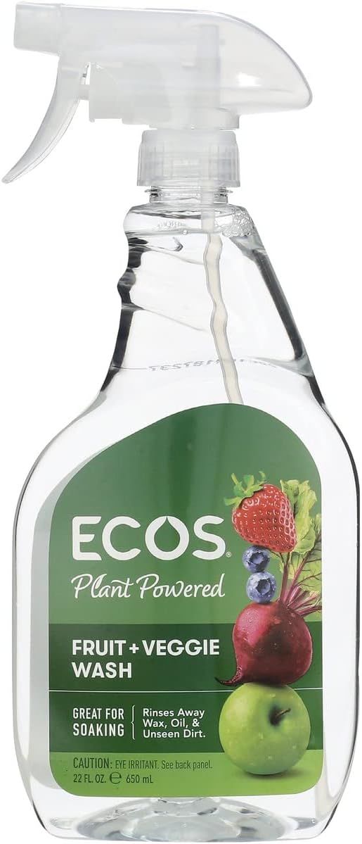Earth Friendly Products Fruit & Vegetable Wash, 22 fl oz | Amazon (US)