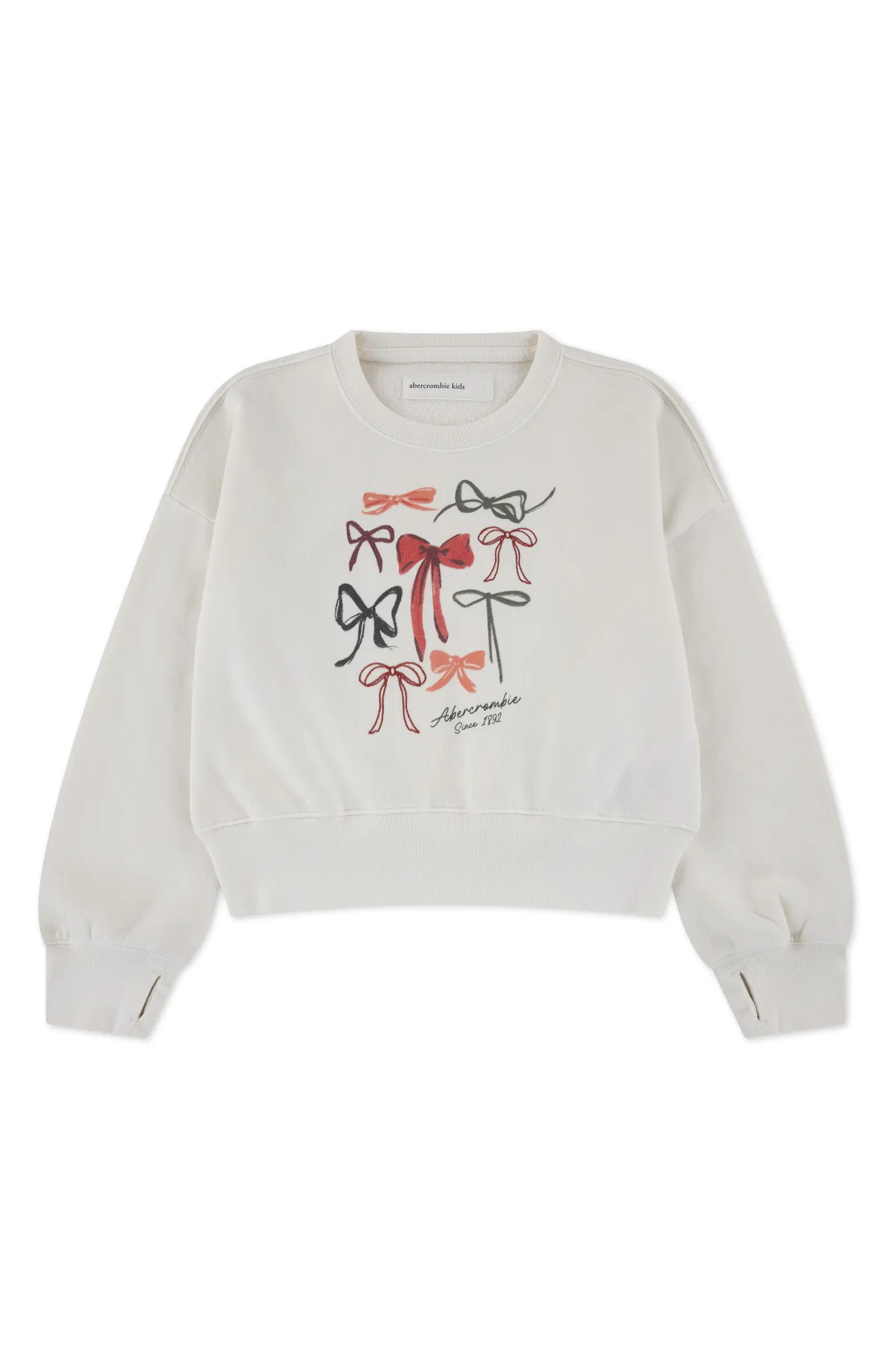 Kids' Shine Logo Cotton Blend Sweatshirt | Nordstrom