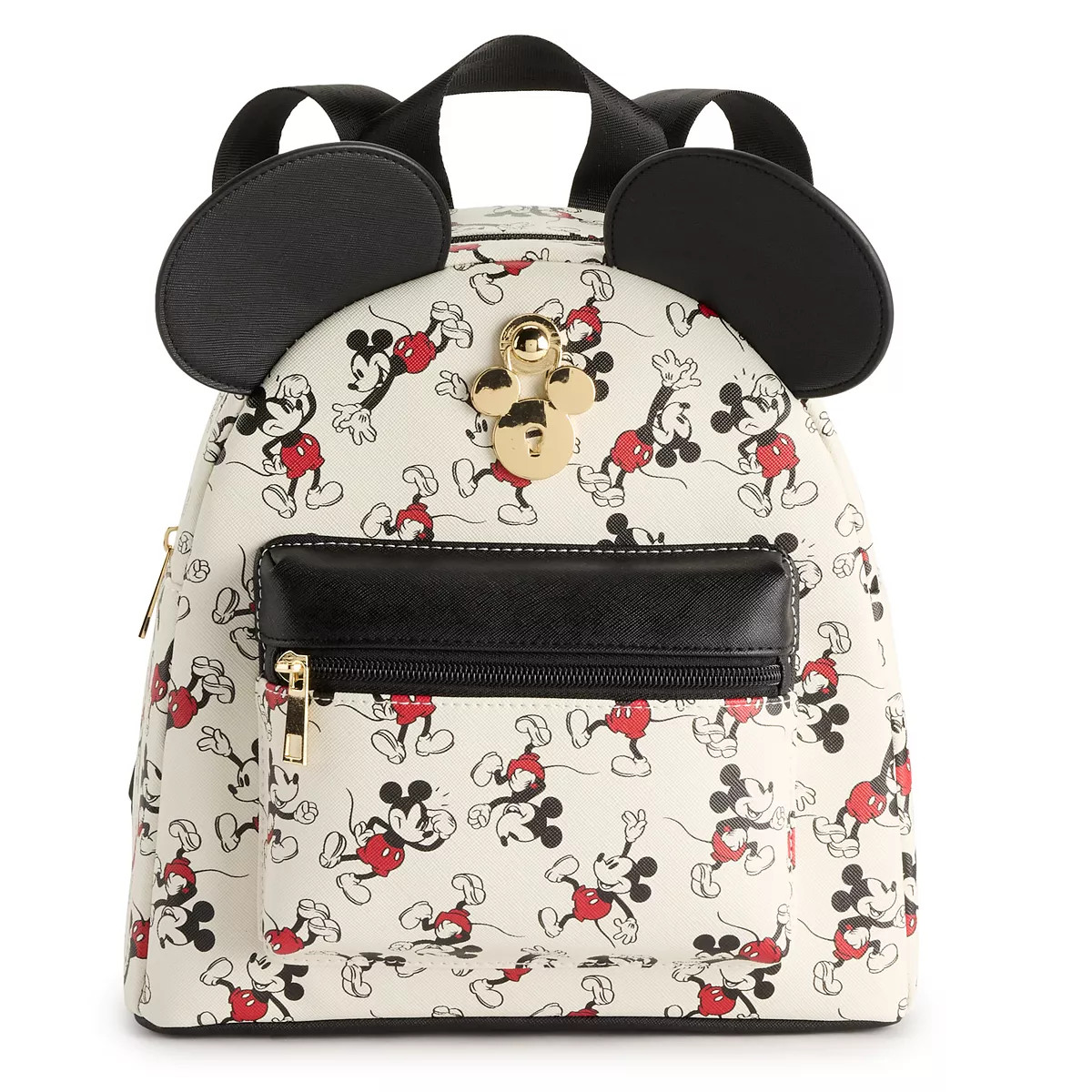 Disney Mickey Mouse All Over Print Mickey Ears Mini Dome Backpack | Kohl's