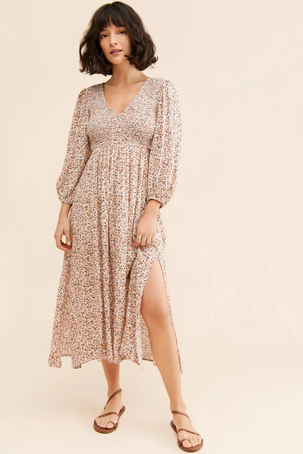 Saltwater Luxe Janet Midi Dress | Urban Outfitters (US and RoW)