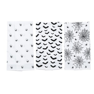C&F Home Monster Mash Halloween Printed Flour Sack Kitchen Towel Dishtowel Set of 3 | Target