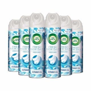 Air Wick Aerosol Spray Air Freshener, Fresh Linen, 8 oz (Pack of 6) | Kroger
