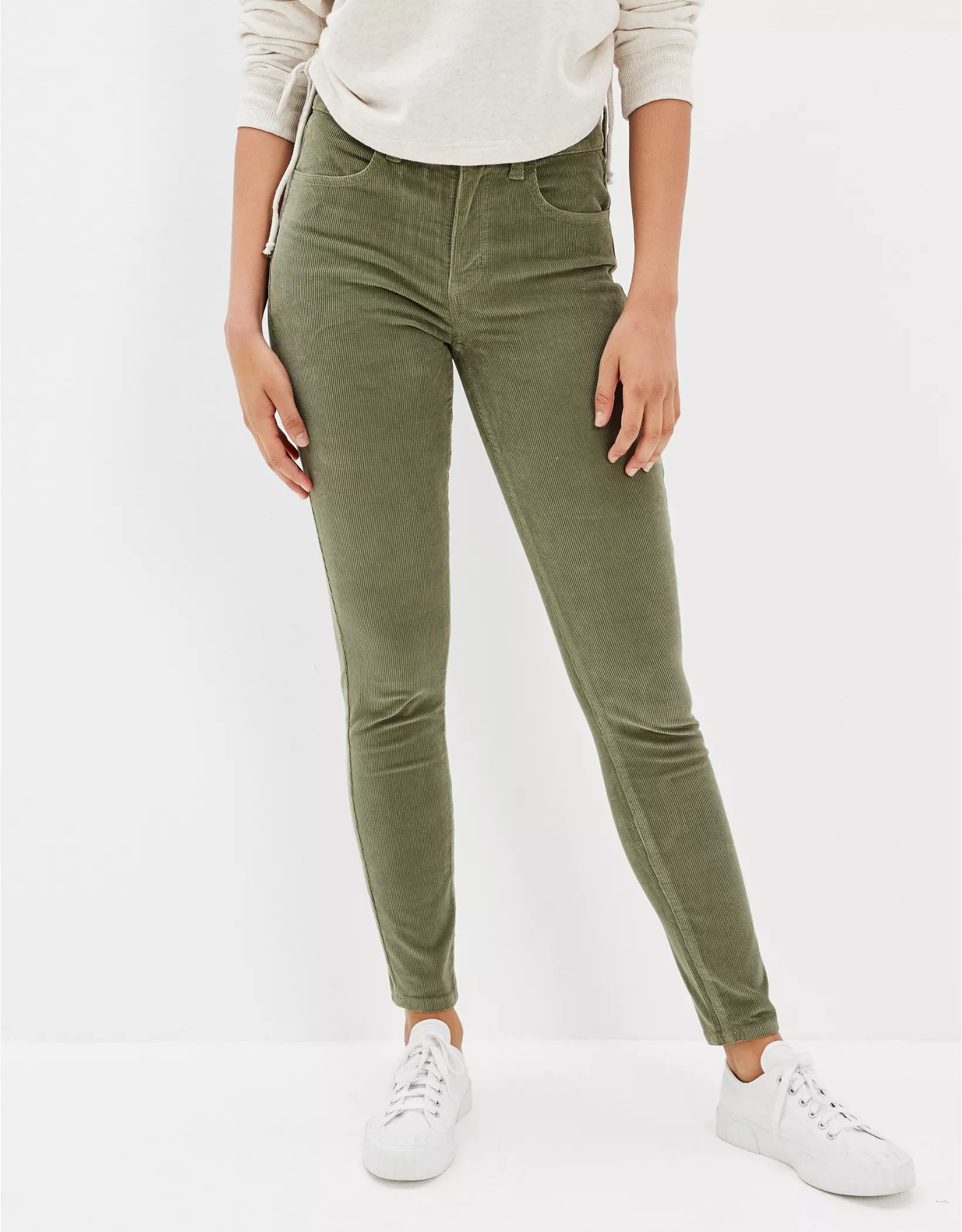 AE Stretch Corduroy High-Waisted Jegging | American Eagle Outfitters (US & CA)