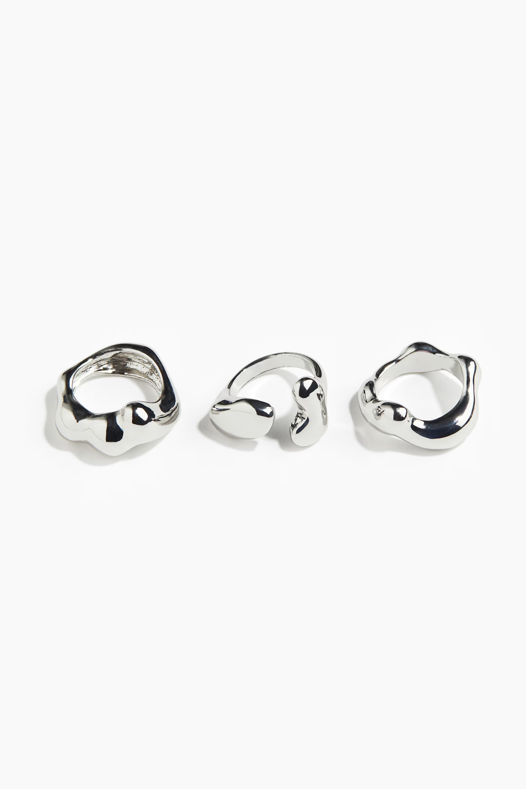 3-Pack Rings | H&M (US + CA)