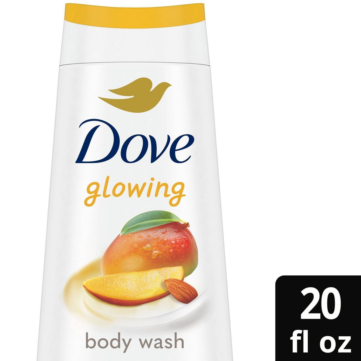 Dove Glowing Body Wash - Mango & Almond Butters - 20 fl oz | Target